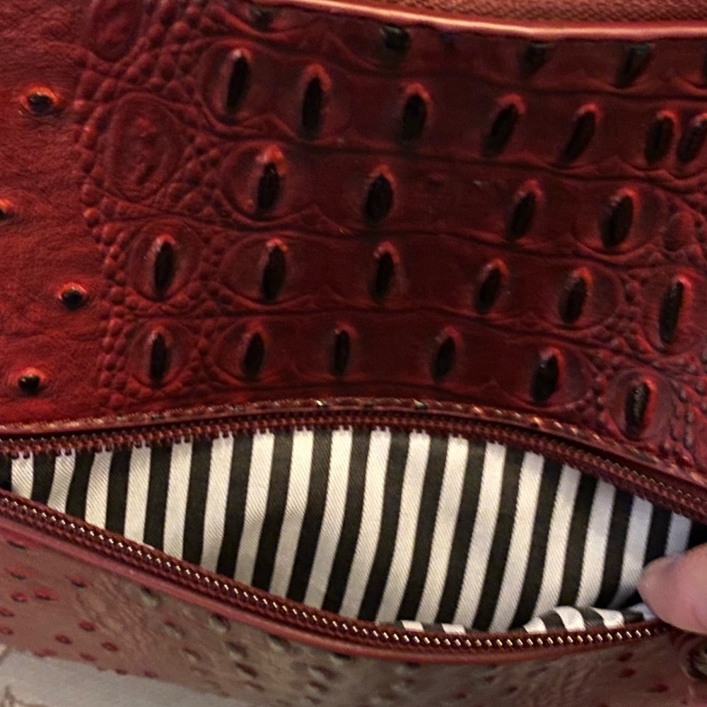 MK BELTED COLLECTION OSTRICH TOTE - Picture 7 of 12